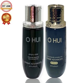 Sửa dưỡng trắng da chống lão hóa Ohui phyto vital Prime Advancer emulsion 
20ml