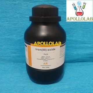 Fe2O3 bột sắt Oxit Iron III oxide TINH KHIẾT chai 250g XIlong