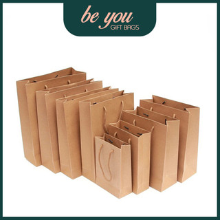 (Giá Sỉ - Set 10 Cái) Túi Giấy Kraft Việt Nam Dây Quai Dù Chắc Chắc - Túi Giấy Quà Tặng Be You Gift Bags