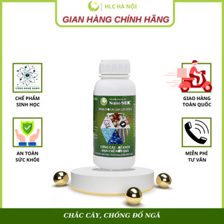 Nano silic hlc 500ml - cứng cây, chống nấm bệnh, chống nứt trái, tăng khả năng dẫn truyền dinh dưỡng