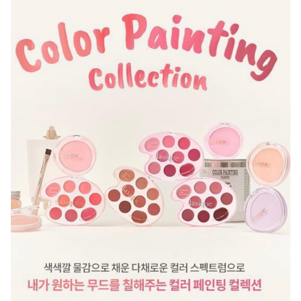 Bảng Son + Má Hồng Dasique Mood Painting Lip & Cheek Palette