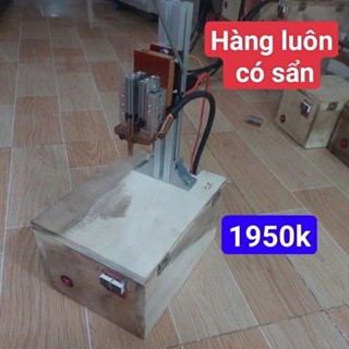 Máy hàn cell pin trụ (gạt tay) hàn đươc kẽm 0.2