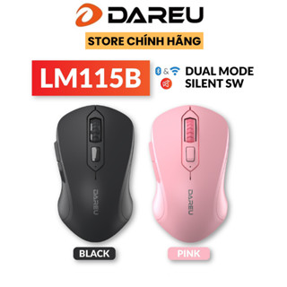 Chuột không dây DAREU LM115B Bluetooth/ 2.4G/ Silent Switch ( bấm ko tiếng )