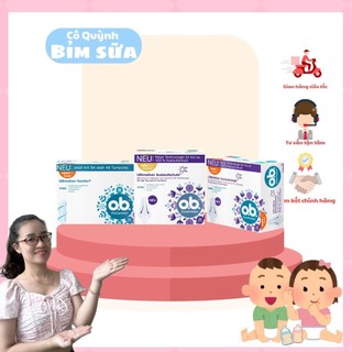 Băng vệ sinh tampon O.B Đức dạng nút mẫu mới (Bill, video mua hàng tại Đức)