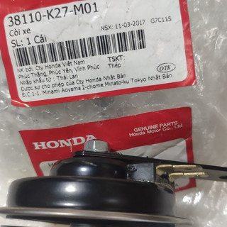 Còi xe máy Honda SH 300 (hàng nhập khẩu)
