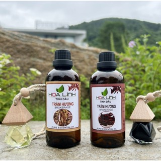   100% nguyên chất  TINH DẦU hương nước hoa TRẦM HƯƠNG 100ML - 50ML  Tặng vỏ lọ treo xe  