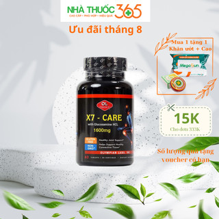 Viên Uống Olympian Labs X7- Care Chăm Sóc Sức Khỏe Xương Khớp, Đĩa Đệm - Hộp 60 viên