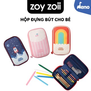 Hộp đựng bút cho bé Zoyzoii chính hãng bằng vải nhiều ngăn mã B20