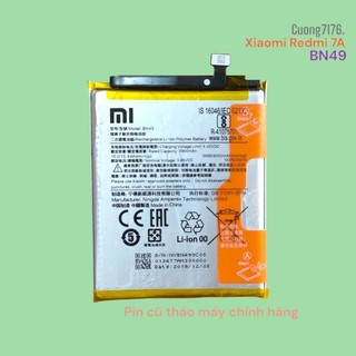 Pin xiaomi redmi 7a bn49 tháo máy hoạt động tốt