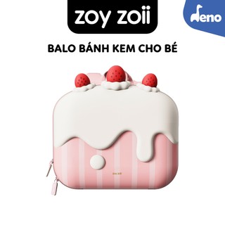 Balo cao cấp Zoyzoii cho bé mầm non Delicious Series Backpack hình bánh kem cho bé đi học Mã B18