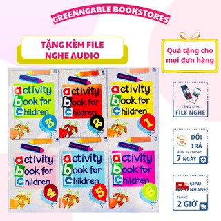 Sách - Activity book for Children - bộ 6 cuốn