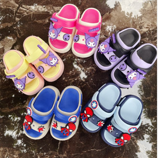 Dép Sandal Siêu Nhân Nhện & Korumi Cho Bé Trai Bé Gái Chất Liệu Đế EVA Êm Mềm Siêu Nhẹ Thoáng Khí SN11