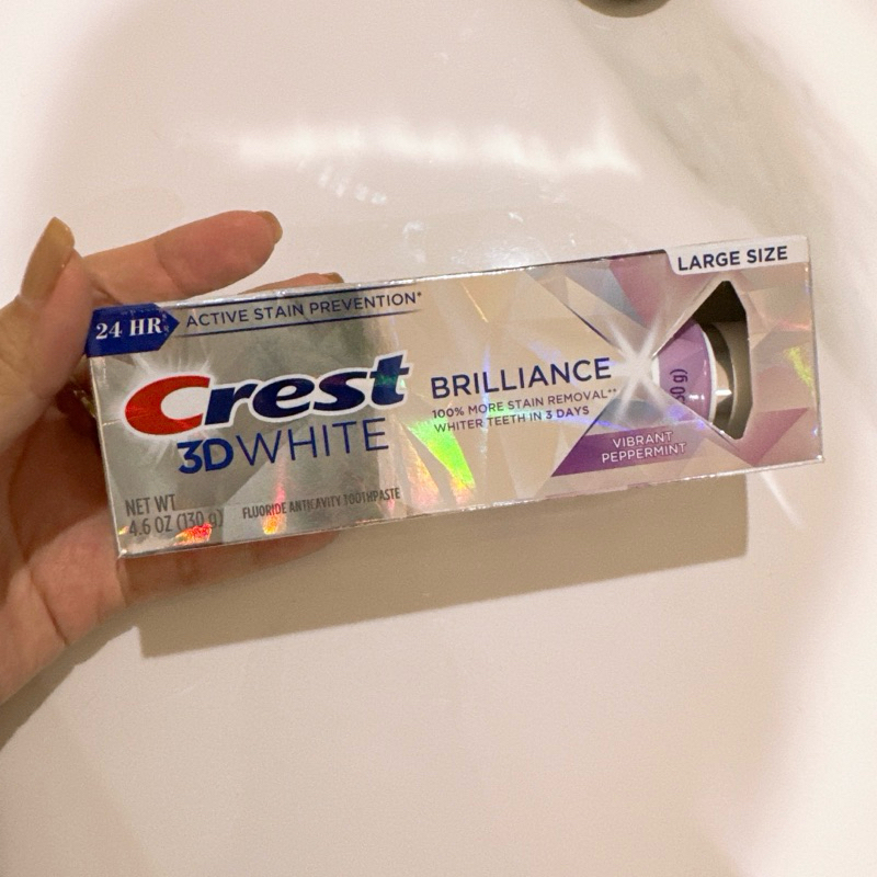 🇺🇸 [Mẫu mới] Kem đánh răng CREST 3D WHITE Brilliance