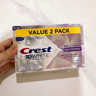 🇺🇸 [Mẫu mới] Kem đánh răng CREST 3D WHITE Brilliance