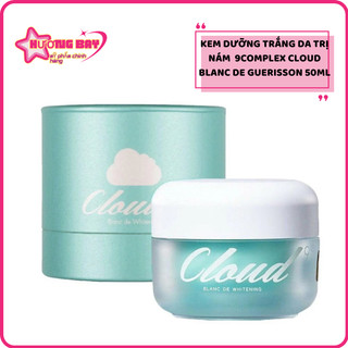 Kem dưỡng ẩm làm mờ thâm nám trắng da Cloud 9 Complex Whitening Cream 50ml Hàn Quốc