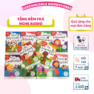 Sách - reading with phonics - bộ 10 cuốn a5, tặng file nghe mp3