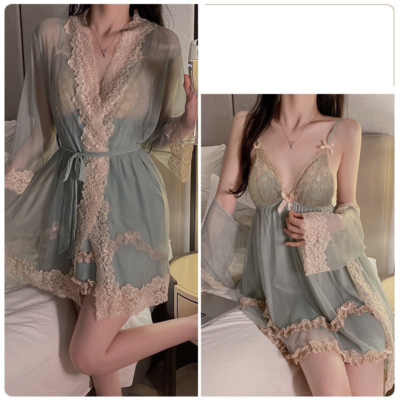 Váy Ngủ Voan Mỏng Xuyên Thấu Váy Ngủ Nữ Xuyên Thấu Sexy | BigBuy360 - bigbuy360.vn