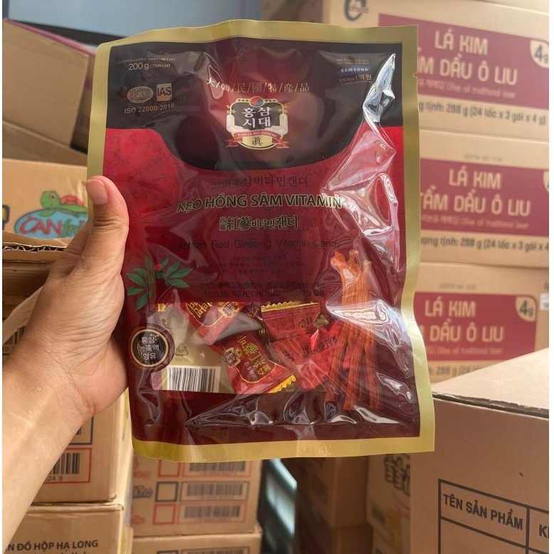 kẹo Hồng Sâm 200gr ( Chính Hãng )