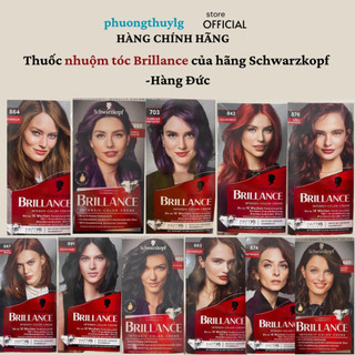 Thuốc nhuộm tóc Brillance của hãng Schwarzkopf - Đức