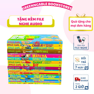 Roald dahl bộ 20 cuốn nhập khẩu