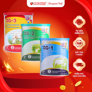 Sữa dê công thức thương hiệu dg 1,2,3 sữa bột công thức cho bé của new zealand chính hãng - bibomart