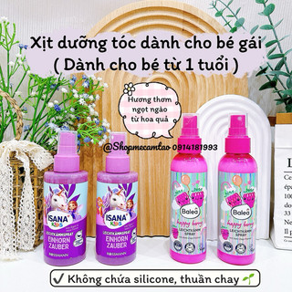 Xịt dưỡng tóc cho bé gái Isana - Balea Đức