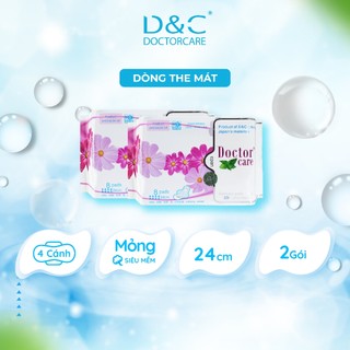 Băng vệ sinh thảo dược D&C Doctor Care ban ngày 24cm Combo 2 gói