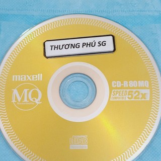 Đĩa trắng CD Maxell (52X - 700MB - 80MIN)
