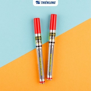 Min chì Thiên Long PCL-05 2B, thay thế cho các bút chì bấm sử dụng min chì 2.0mm, min chì cứng,khó gãy,viết êm và rõ nét
