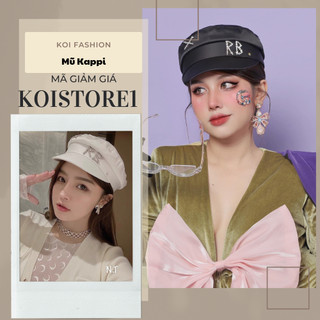 Hàng loại1 | mũ beret rb đá chất lụa , mũ kappi dáng thuỷ thủ sang chảnh