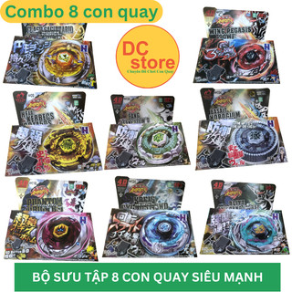 Combo 8 con quay vô cực siêu mạnh - đồ chơi giải trí tuyệt vời cho bé