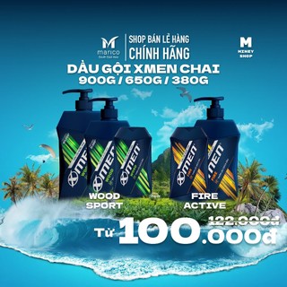 Dầu gội nước hoa x-men wood sport | fire active chai 900g / 650g / 380g