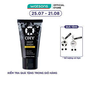 Kem Rửa Mặt Oxy Deep Wash Scrub Formula Tác Động Sâu Sạch Nhờn Có Hạt 50g