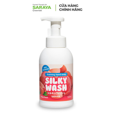 [Quà Tặng] Bình tạo bọt Không Chứa Dung Dịch Saraya Silky Wash - 500ML