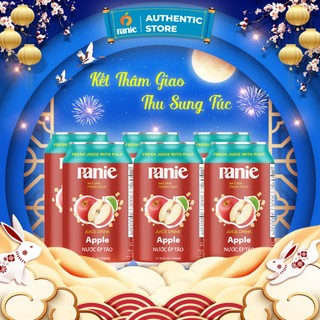 - nước ép trái cây panie hương táo - lon 330ml - deal sốc