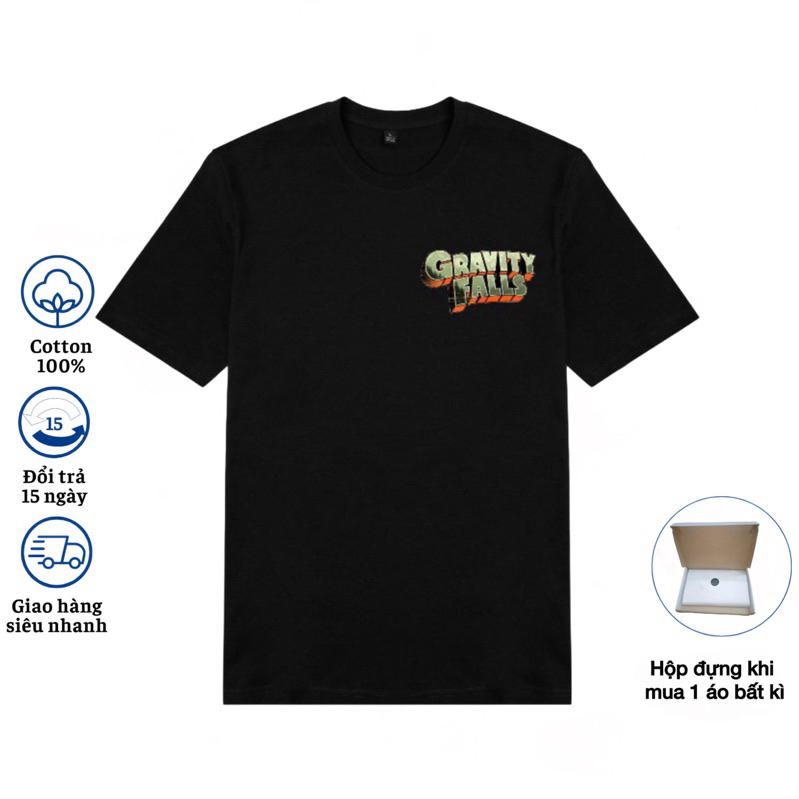 Áo Thun Unisex Hoạt Hình Disney Mabel Dipper | Gravity Falls