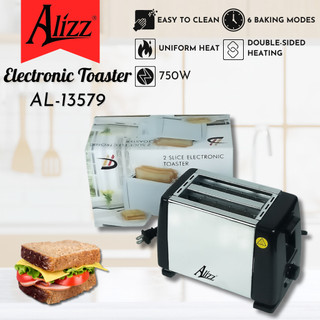 Máy Nướng Bánh, Máy Nướng Bánh Mì 2 ngăn Sokany HJT-016S / ALIZZ