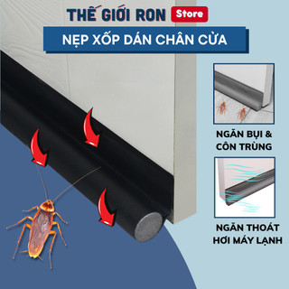  Miếng Chặn Cửa Chống Ồn Ngăn Côn Trùng Nẹp Xốp Chặn Khe Cửa Chặn Bụi Bẩn Gió Điều Hoà Tránh Kẹp Chân Tay Trẻ 