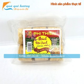 Combo 5 gói bánh đậu xanh nướng Phi Thiên 140g đặc biệt - Đặc sản Đà Nẵng làm quà chất lượng