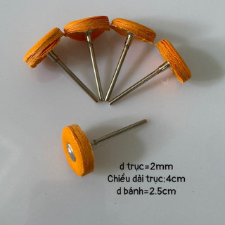 Dụng cụ thợ bạc-Bánh xe vải đánh bóng-Cốt xu đánh bóng