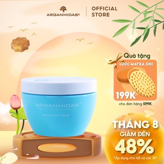 Mặt nạ tóc Keratin Arganmidas - 300ml