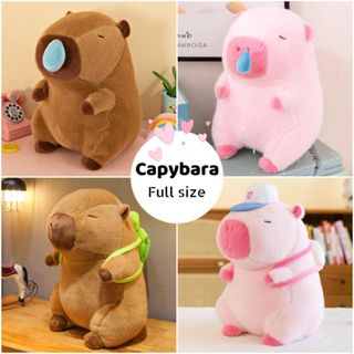 (HCM-Hỏa tốc 2h) Capybara kéo mũi gấu bông mini, cabibara, capipara chảy nước mũi màu hồng Ada's House