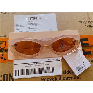 Kính Chunky Cat-eye Auth Chính Hãng (Kèm hình thật)