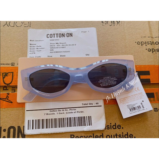 Kính Chunky Cat-eye Auth Chính Hãng (Kèm hình thật)