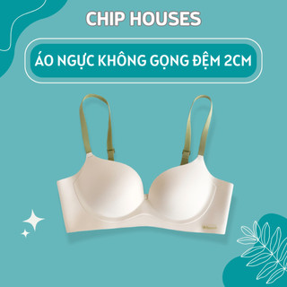 Áo Ngực đúc su quả xéo nâng ngực tạo khe không gọng mặc thoải mái cao cấp thiết kế nâng ngực AN023