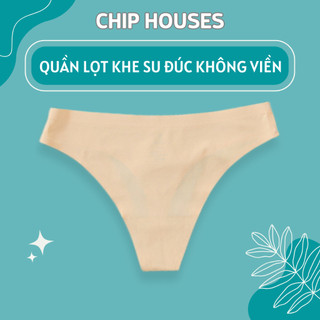 Quần Lọt Khe Đúc Su Không Đường May Cạp Thấp, quần lót nữ không viền chất thun lạnh co giãn  AN009