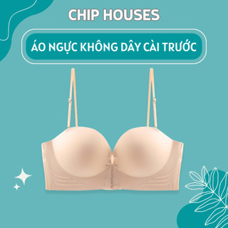 (HÀNG CHUẨN L1)_Áo lót, áo ngực Nữ chống tụt Cài Trước đệm dày 5cm siêu nâng tạo khe cúp An946