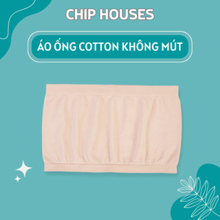 Áo Ống Cotton Không Mút Co Giãn Mặc Ôm Sát Cơ Thể Thoáng Mát Siêu Xinh, Áo Bra Không Dây AN0123