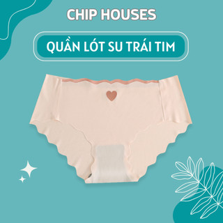 10 Quần Lót Su Thạch Trái Tim Kháng Khuẩn Không Lộ Viền, Quần Chip Không Đường May Cao Cấp AN8088