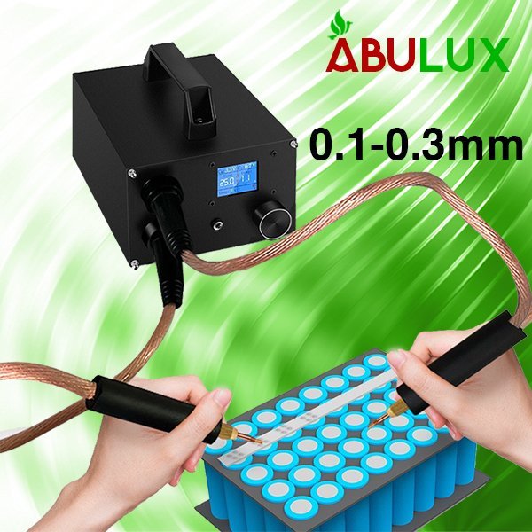 Máy hàn cell pin siêu tụ kẽm dày 0.15-0.3mm